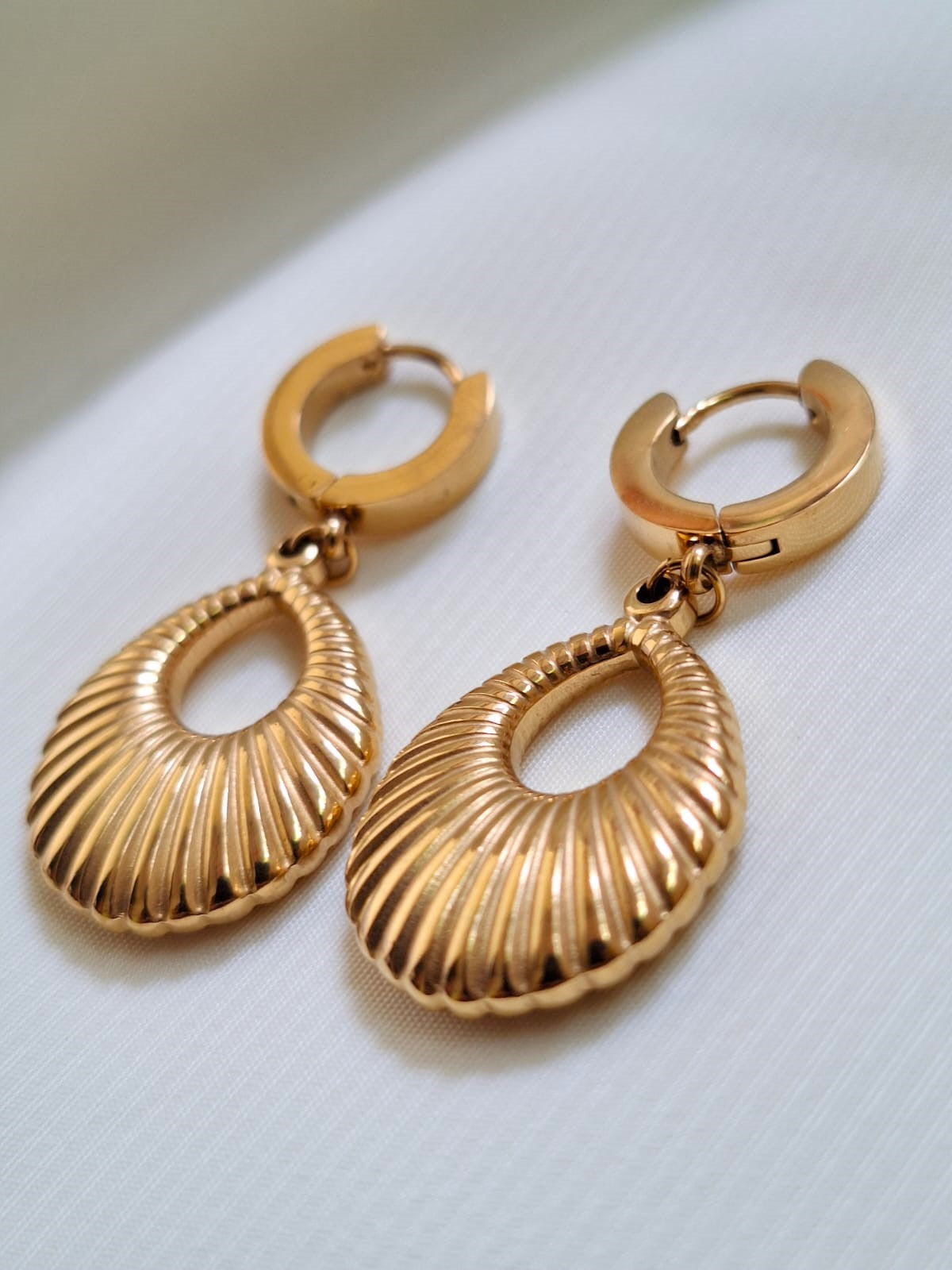 Fringe Hoop Earrings