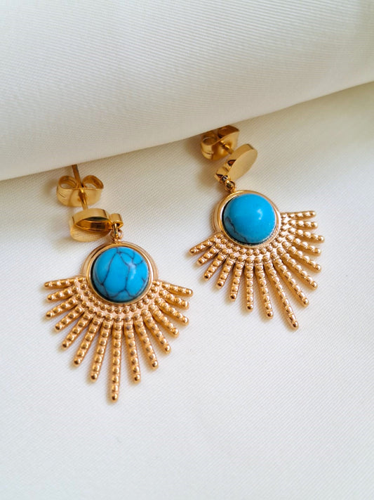 Goddess Hope Drop Earrings