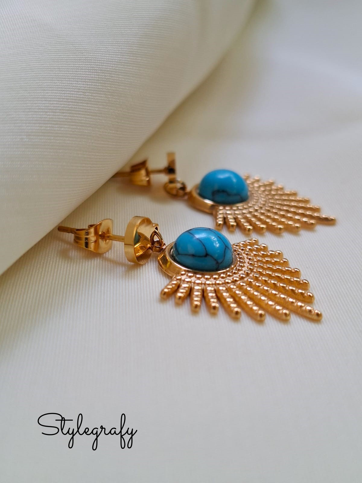 Goddess Hope Drop Earrings