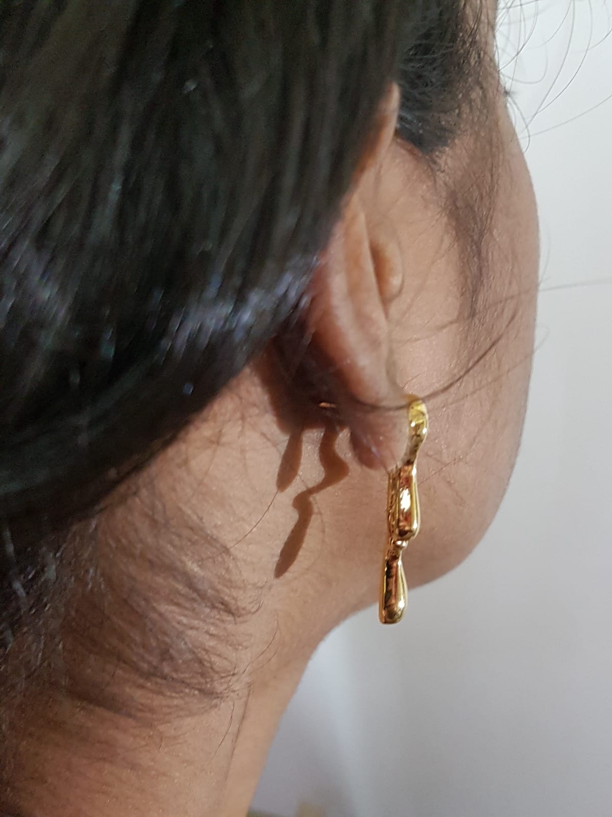 Asymmetric Teardrop Earrings