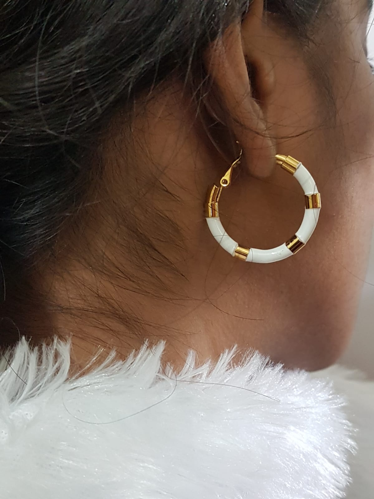 Cherish It Hoop Earrings