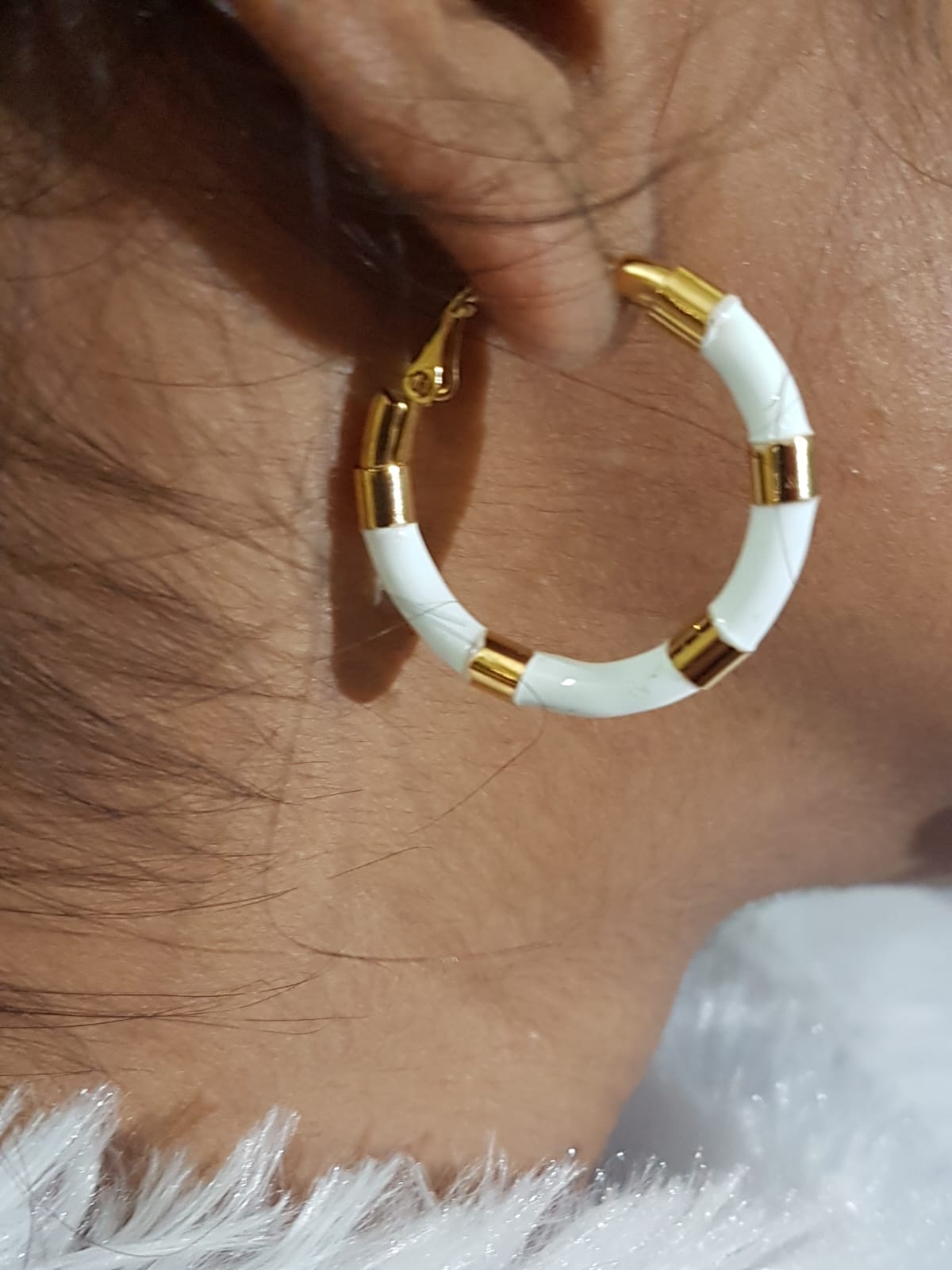 Cherish It Hoop Earrings