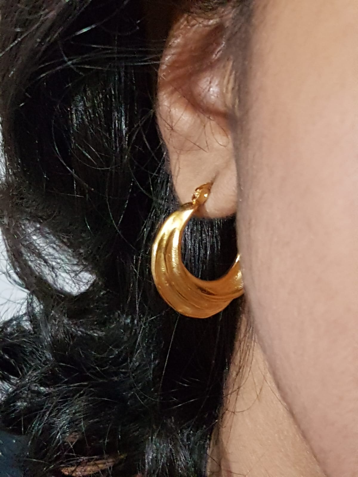 Smooth Circle Hoop Earrings