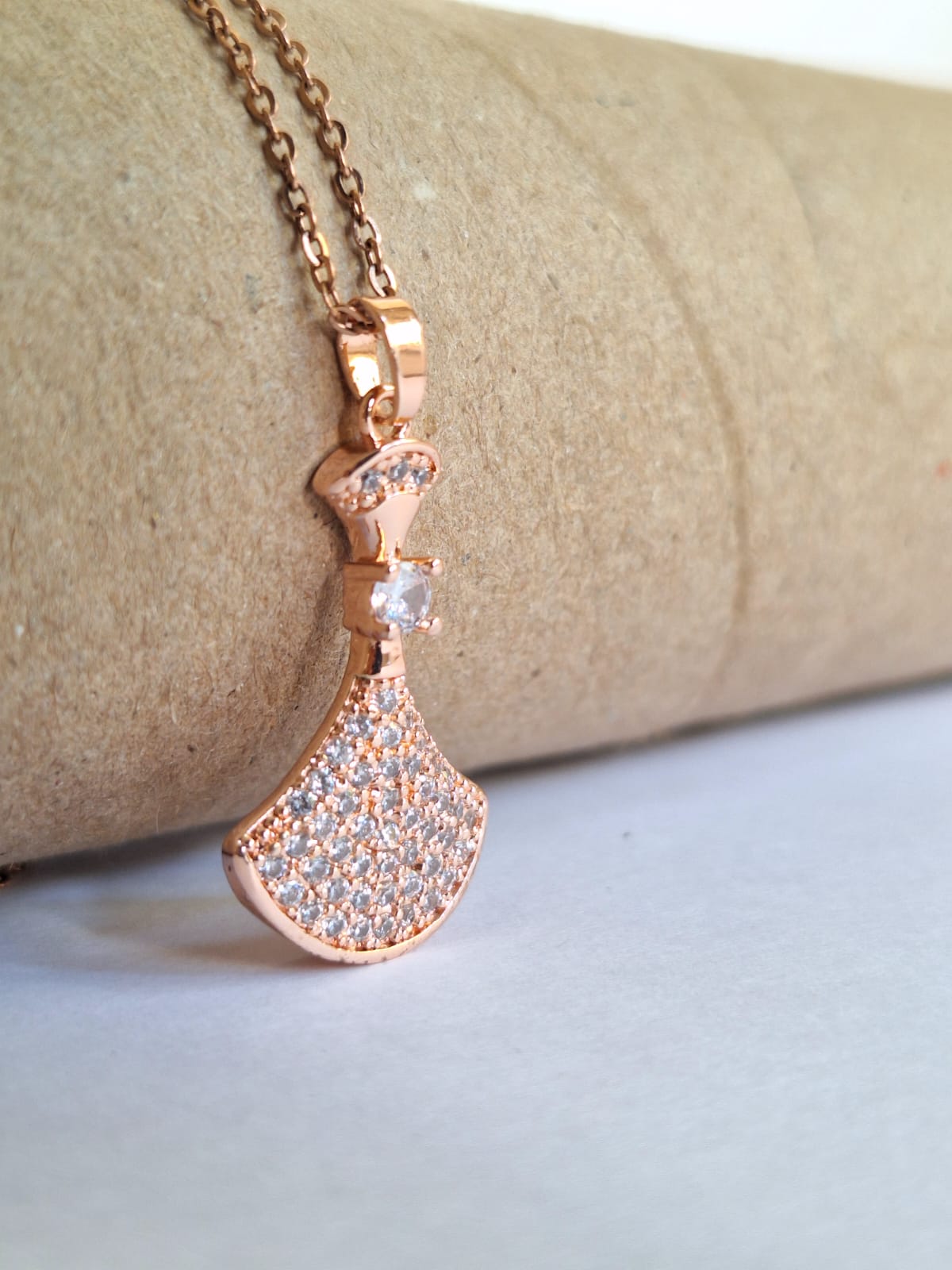 Perfume Bottle Necklace