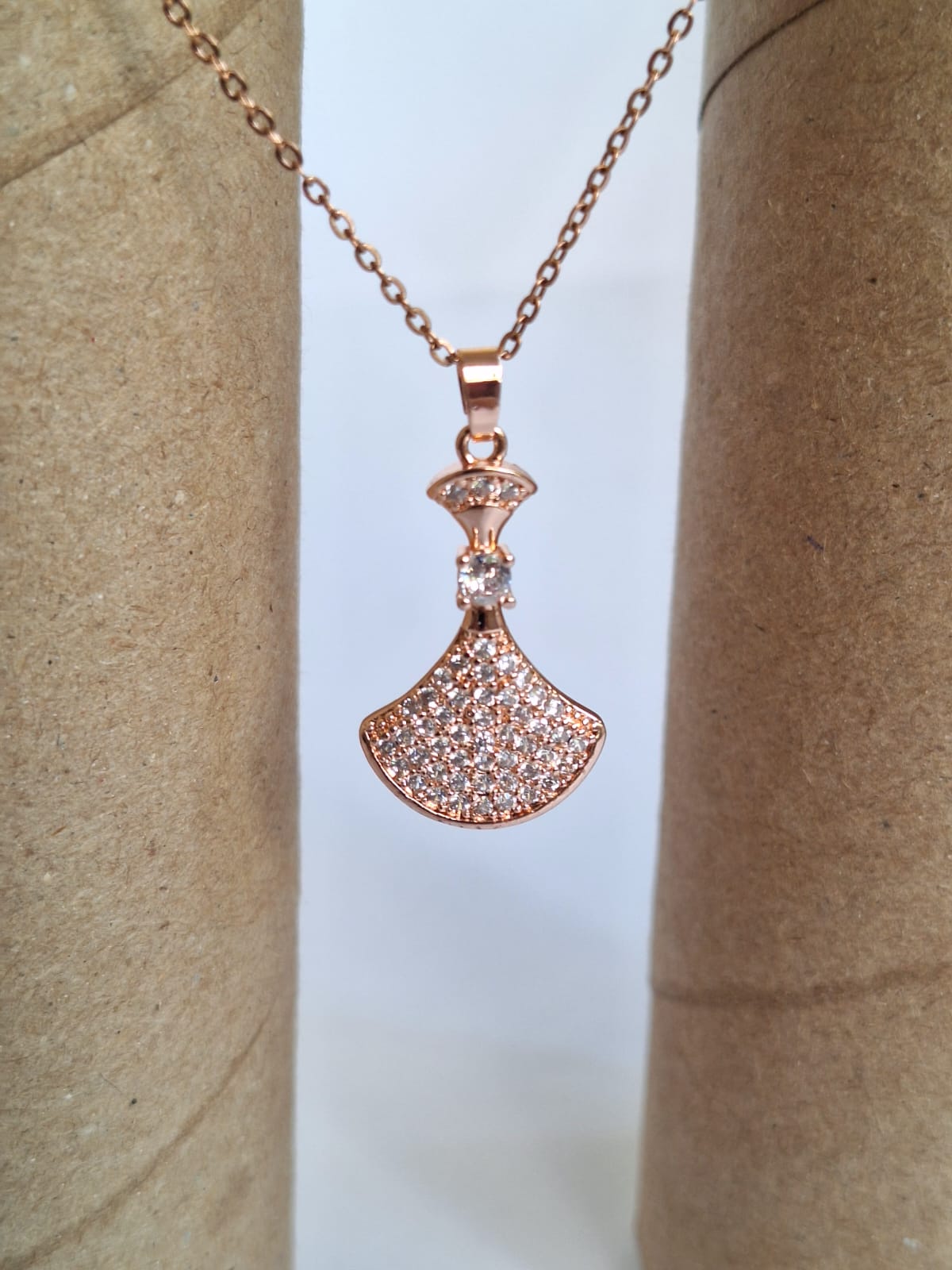 Perfume Bottle Necklace