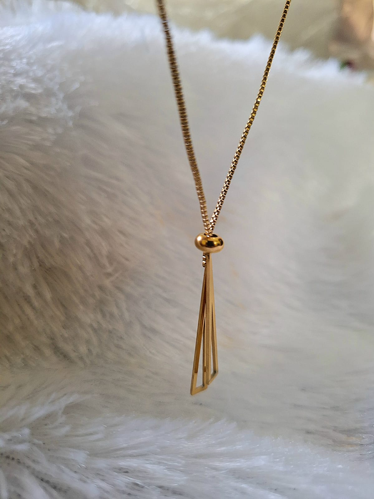 Double Cone Necklace