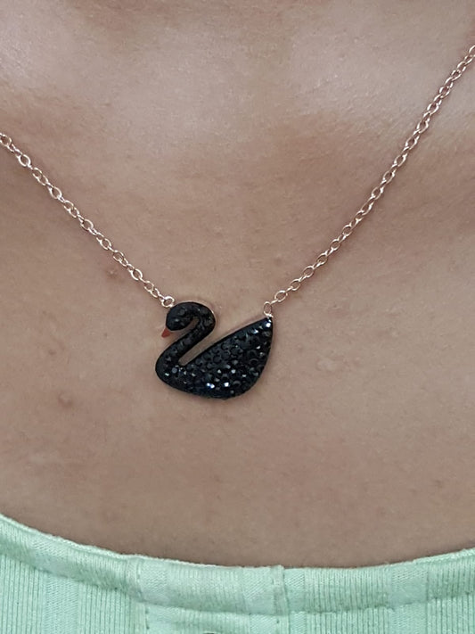 Black Swan Necklace