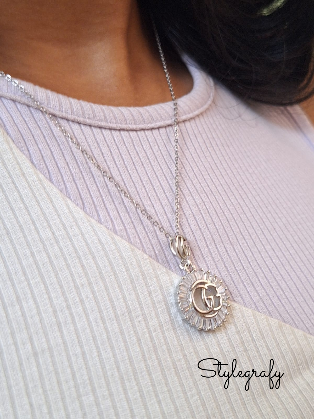 Silver Fabme Necklace