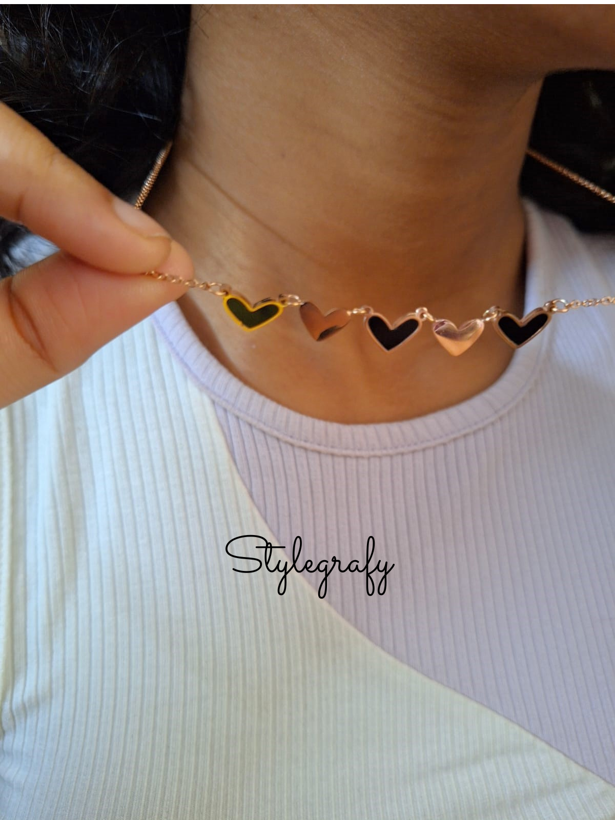 Heart Link Necklace