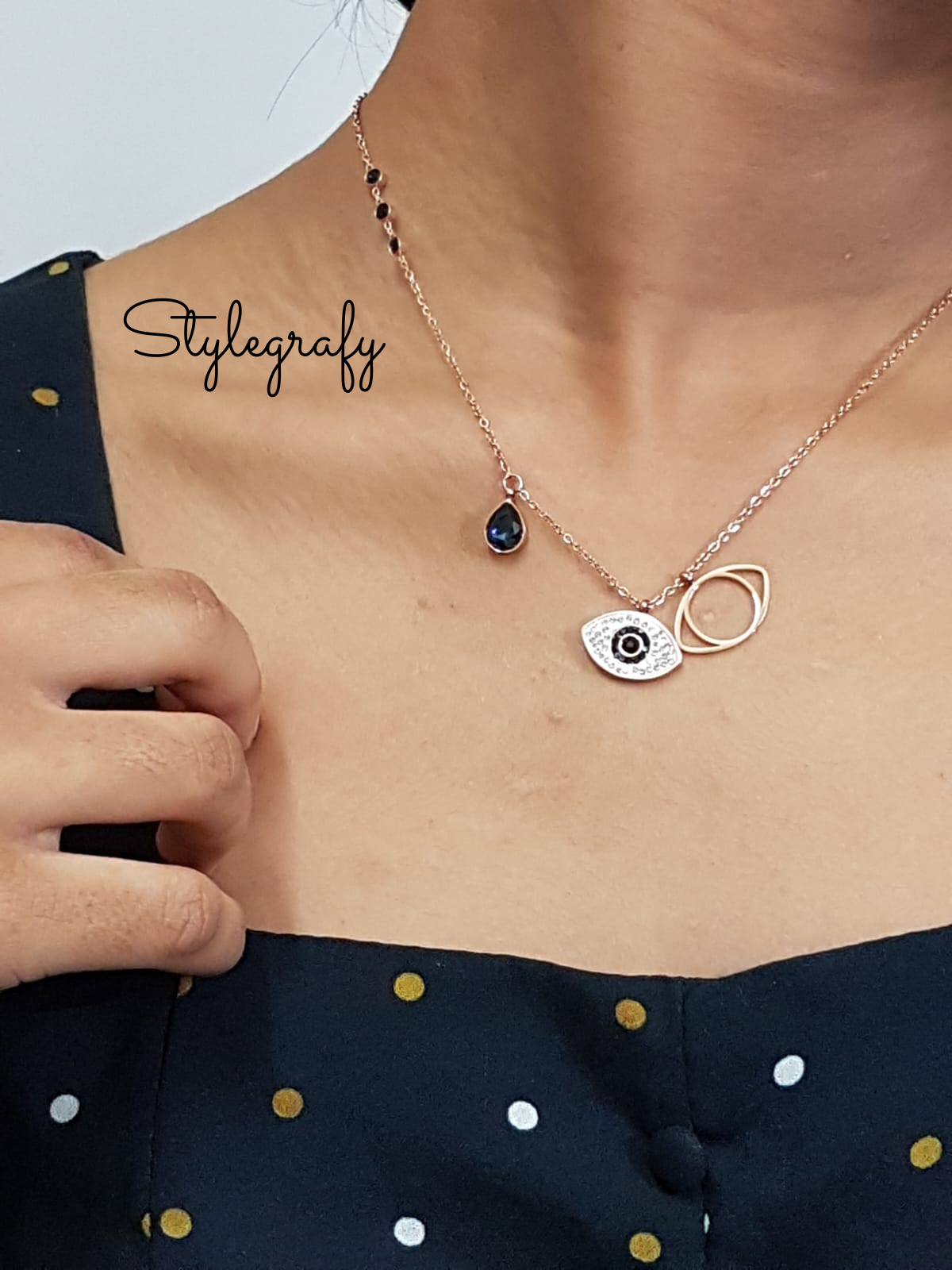 Evil Eye Charm Necklace