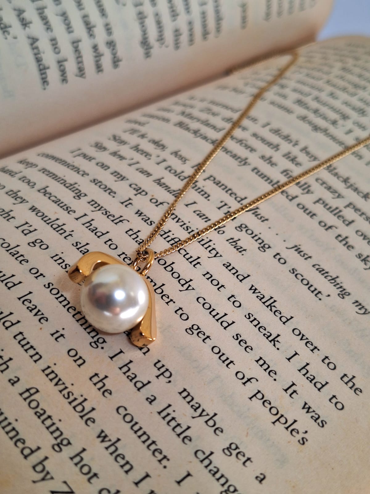 Chunky One Pearl Necklace