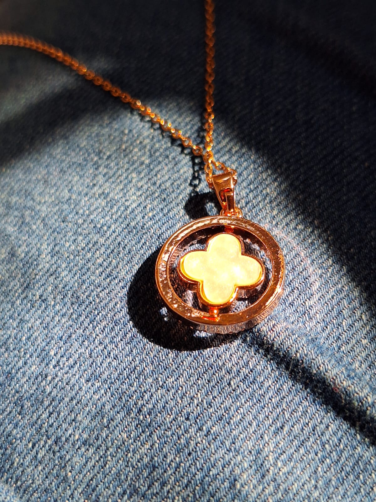 Ring Clover Necklace