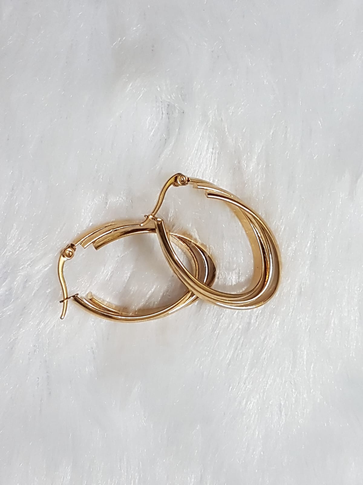 Multistrand Hoop Earrings