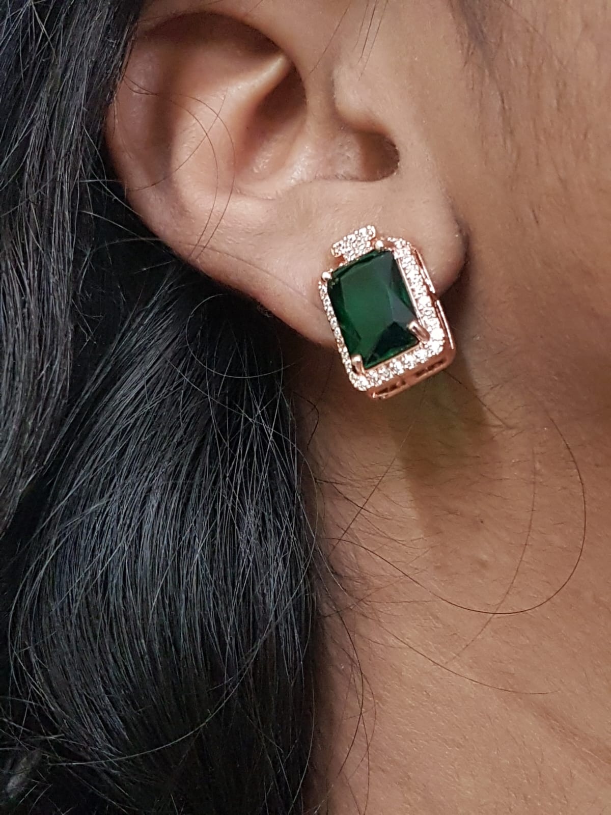 Majestic Green Studs