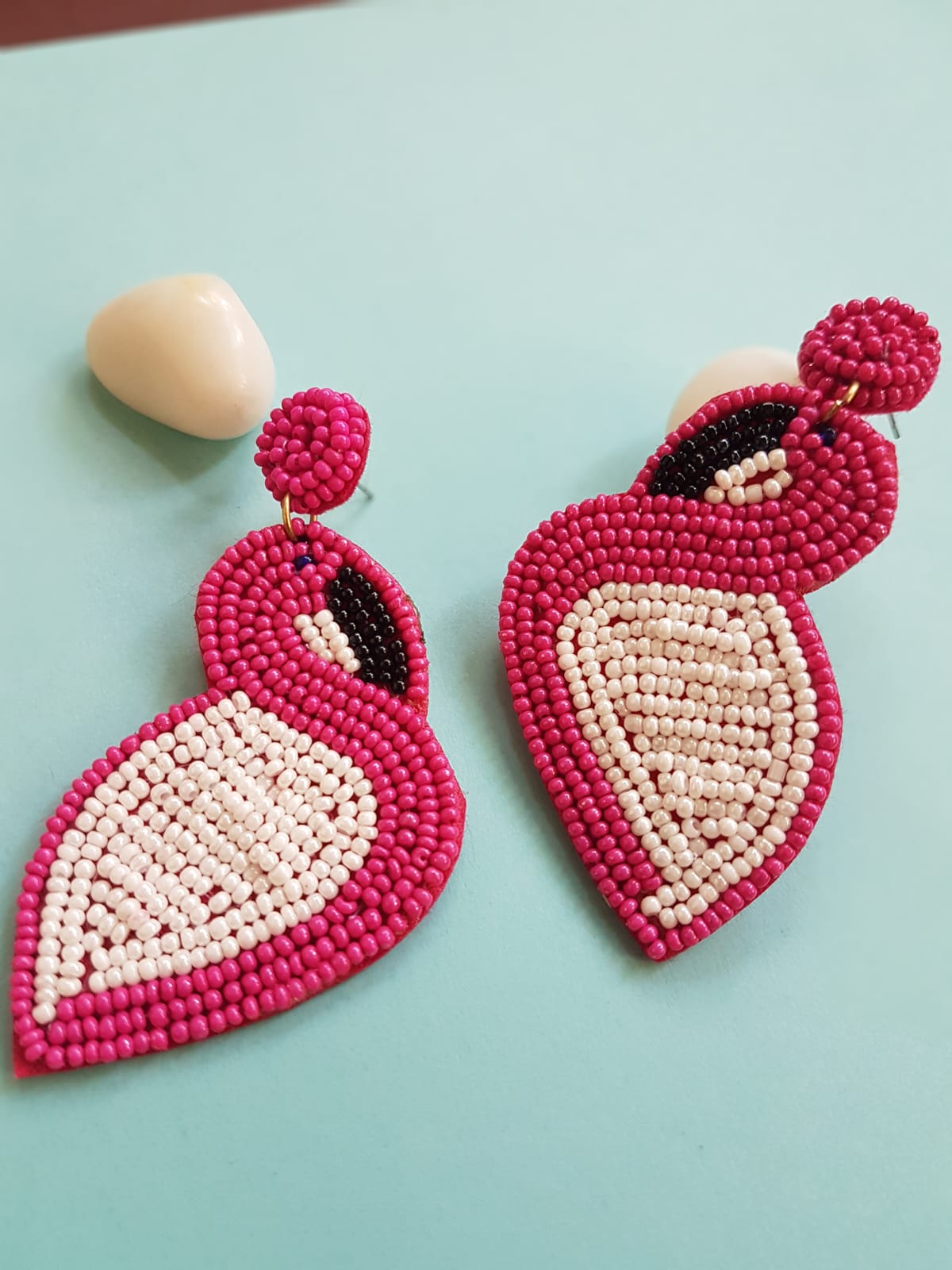 Flamingo Drop Earrings