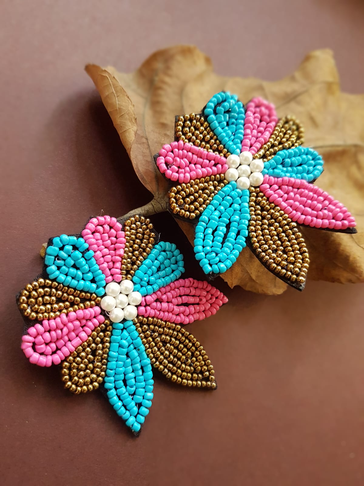 Friendship Flower Stud Earrings