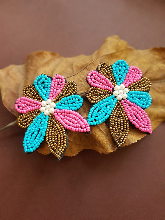 Friendship Flower Stud Earrings