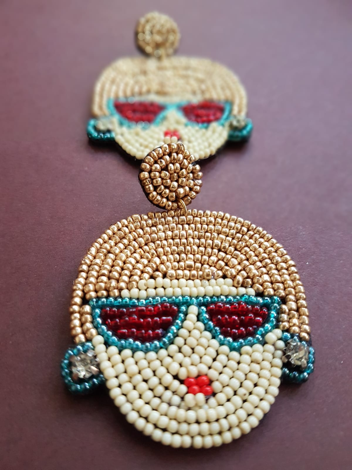 Golden Girls Drop Earrings