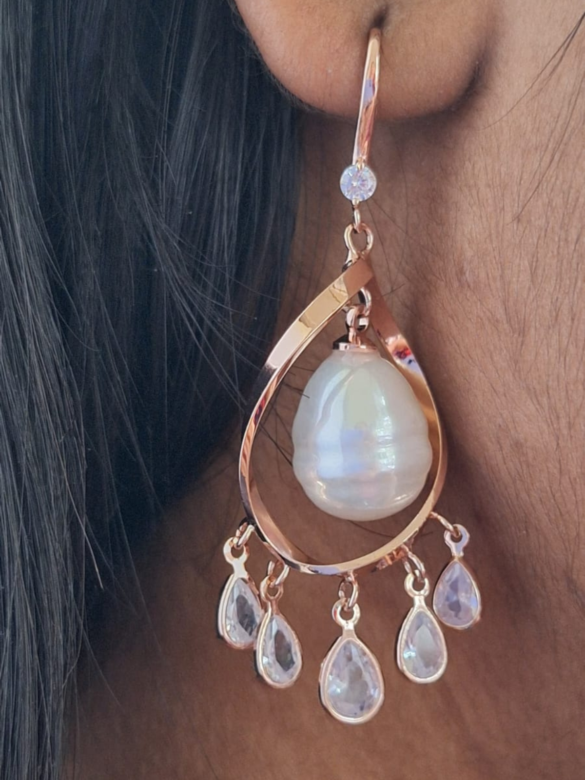 Royal Pearl Dangle Drops