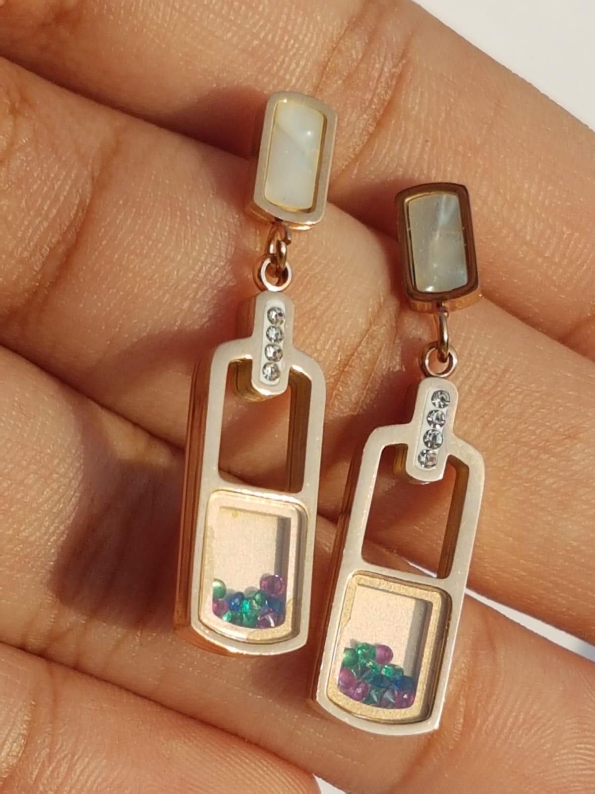 Crystal Trinkets Drop Earrings