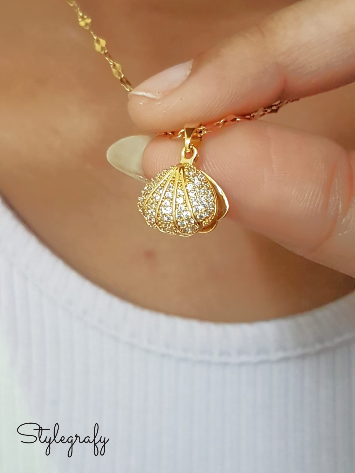 Scallop Necklace