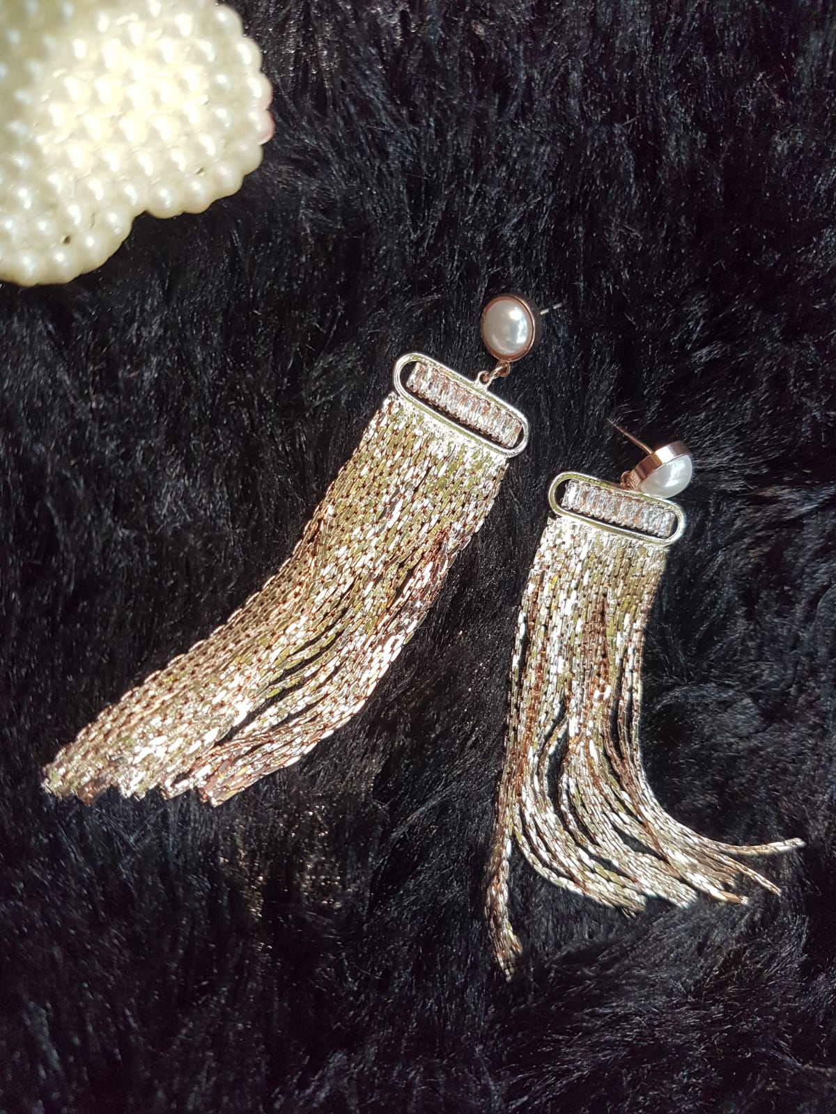 Simply Flawless Tassel Earrings